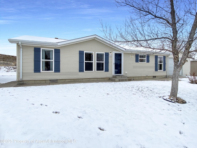 view of manufactured / mobile home