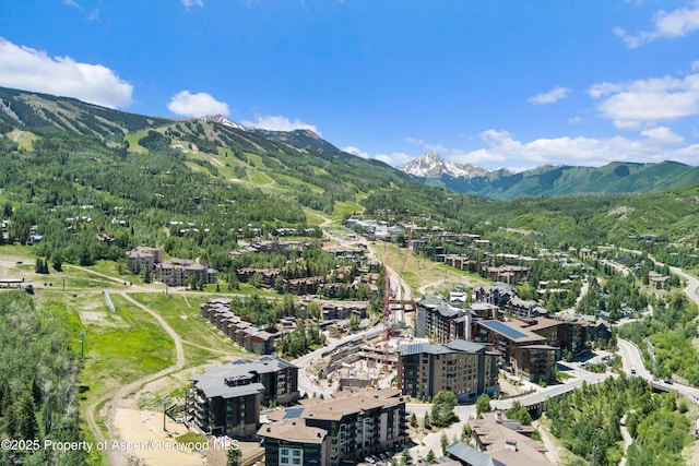 119 Wood Rd Unit 604, Snowmass Village, CO 81615 - bird's eye view of a mountainous background