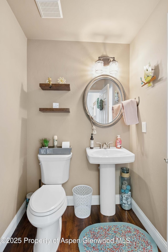 1783 Anvil View Ave, Rifle, CO 81650 - bathroom with wood finished floors and toilet