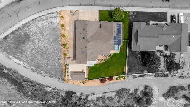 1783 Anvil View Ave, Rifle, CO 81650 - view from above of property featuring property boundaries highlighted