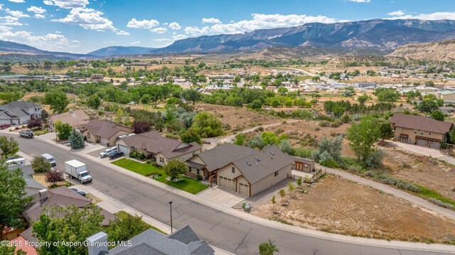 1783 Anvil View Ave, Rifle, CO 81650 - aerial perspective of suburban area with a mountain backdrop