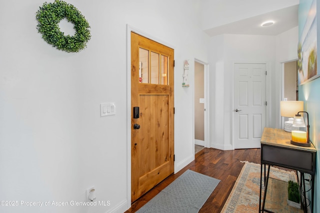 1783 Anvil View Ave, Rifle, CO 81650 - foyer entrance with wood finished floors and baseboards