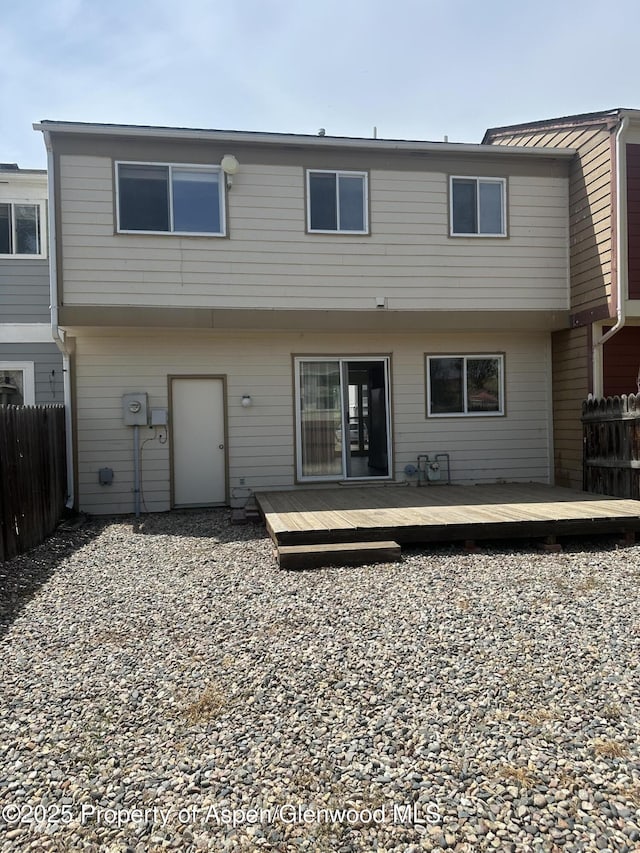 3865 W 6th St, Craig, CO 81625 - back of house featuring a deck