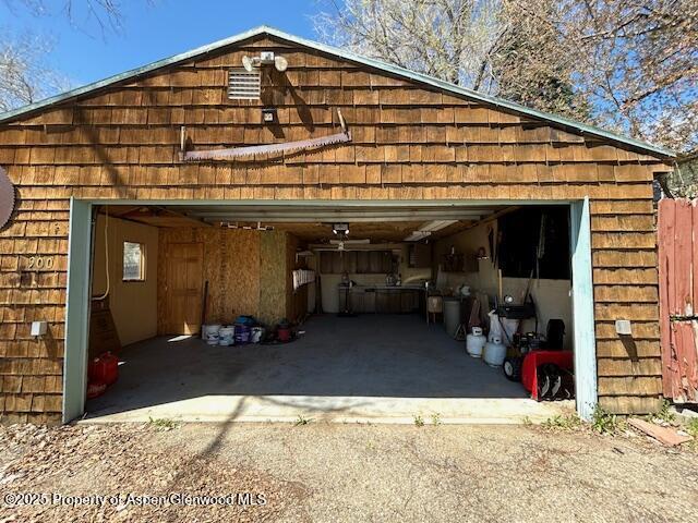 900 Breeze St, Craig, CO 81625 - view of detached garage