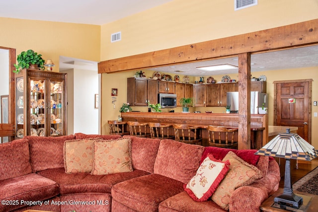 368 Meadow Ln, Glenwood Springs, CO 81601 - living area with a high ceiling