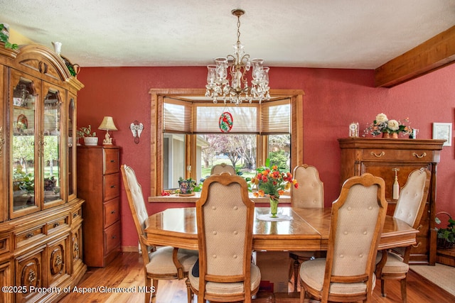 368 Meadow Ln, Glenwood Springs, CO 81601 - dining room featuring a chandelier and light wood finished floors