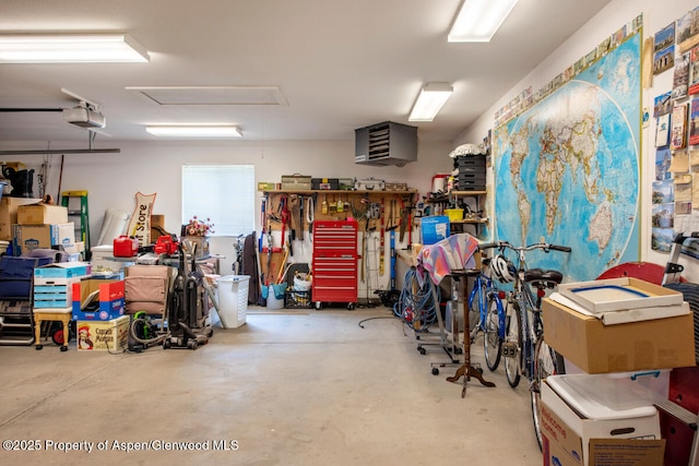 368 Meadow Ln, Glenwood Springs, CO 81601 - garage featuring a garage door opener