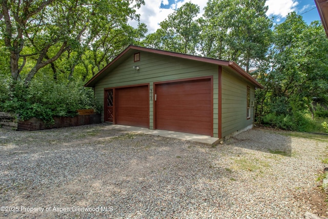 912 Red Mountain Dr, Glenwood Springs, CO 81601 - view of detached garage