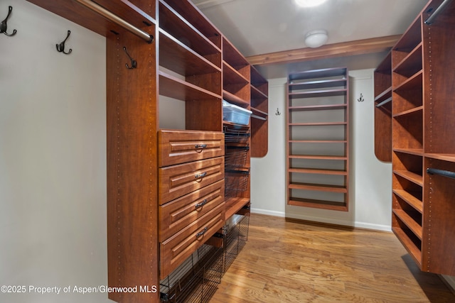 912 Red Mountain Dr, Glenwood Springs, CO 81601 - spacious closet with wood finished floors