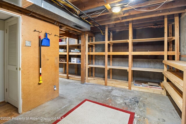 912 Red Mountain Dr, Glenwood Springs, CO 81601 - view of unfinished basement