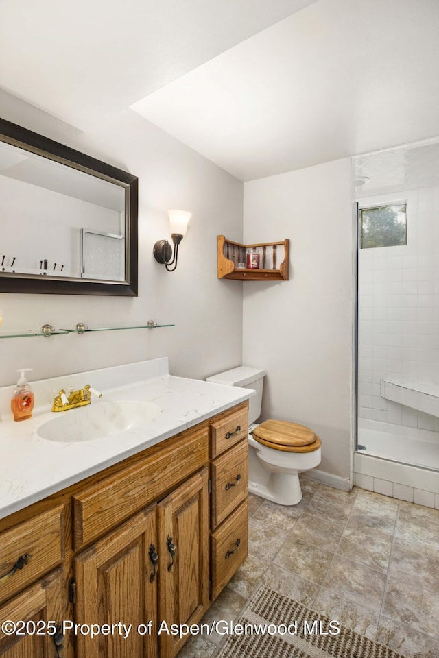 912 Red Mountain Dr, Glenwood Springs, CO 81601 - full bathroom featuring vanity and a stall shower