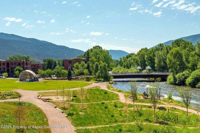 22860 Two Rivers Rd # 270, Basalt, CO 81621 - surrounding community featuring a water and mountain view