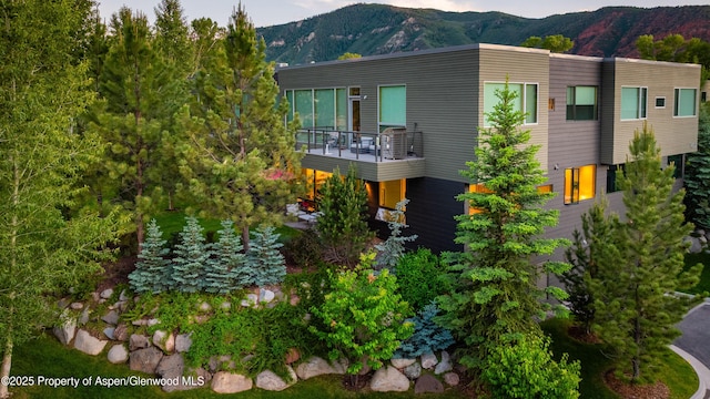 102 Evans Rd Unit 104, Basalt, CO 81621 - view of side of property featuring a mountain view and a balcony