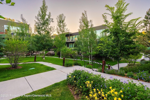 102 Evans Rd Unit 104, Basalt, CO 81621 - view of community with a yard