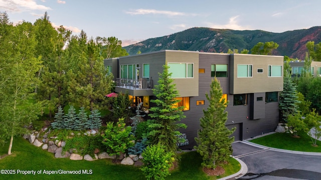 102 Evans Rd Unit 104, Basalt, CO 81621 - view of front of property with a mountain view and a balcony