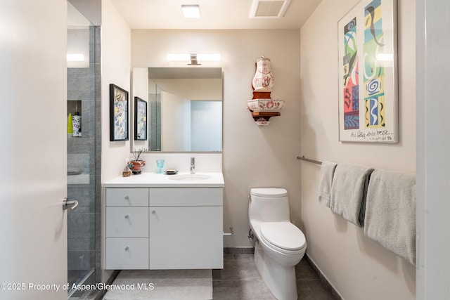 102 Evans Rd Unit 104, Basalt, CO 81621 - bathroom with vanity and tile patterned floors