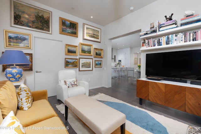 102 Evans Rd Unit 104, Basalt, CO 81621 - living room with wood finished floors and recessed lighting
