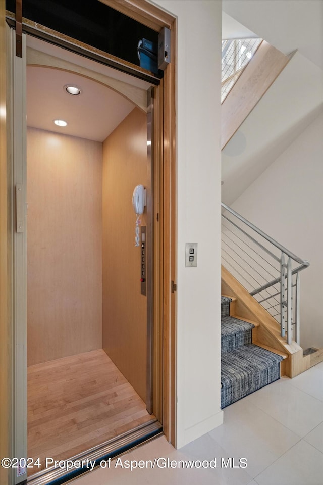 250 Mountain Laurel Dr Unit B, Aspen, CO 81611 - elevator featuring recessed lighting