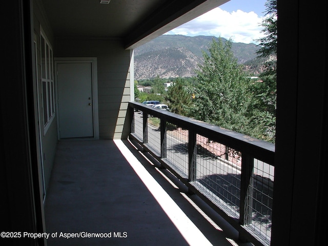 2701 Midland Ave Unit 0511, Glenwood Springs, CO 81601 - balcony featuring a mountain view