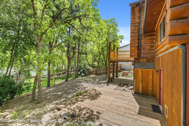 1116 Walz Ave, Glenwood Springs, CO 81601 - deck with a fenced backyard