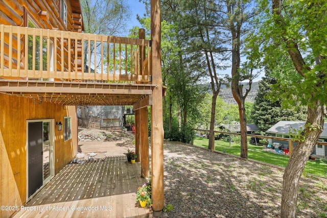 1116 Walz Ave, Glenwood Springs, CO 81601 - view of patio / terrace featuring a deck