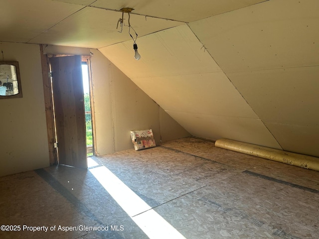 2025 Timberlane Dr, Craig, CO 81625 - additional living space with vaulted ceiling and healthy amount of natural light