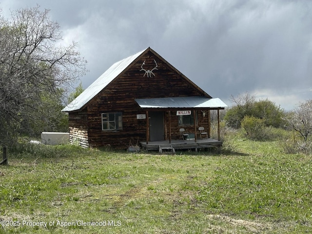 2025 Timberlane Dr, Craig, CO 81625 - view of front of house with covered porch