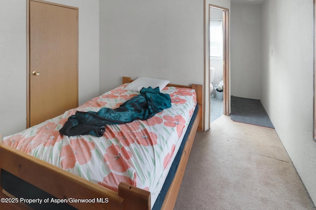 bedroom with carpet flooring