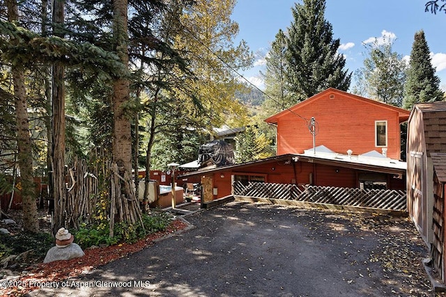 311 Midland Ave, Aspen, CO 81611 - view of property exterior with asphalt driveway