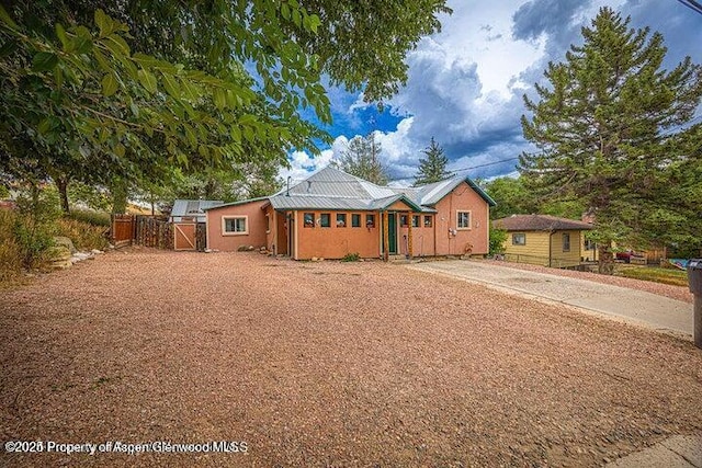 view of ranch-style home