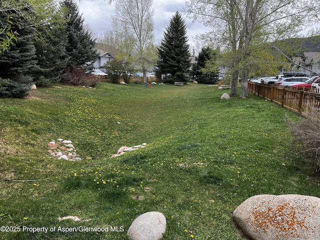 3102 Elk Ln, Basalt, CO 81621 - view of yard with fence