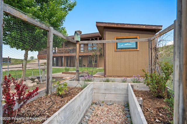 248 Basalt Mountain Dr, Carbondale, CO 81623 - view of yard featuring a vegetable garden