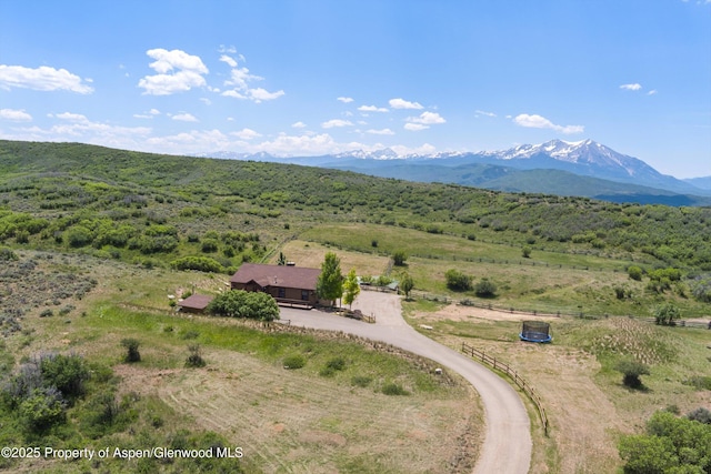 248 Basalt Mountain Dr, Carbondale, CO 81623 - overview of rural landscape with mountains