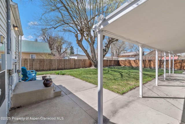 668 Taylor St, Craig, CO 81625 - view of patio featuring a fenced backyard