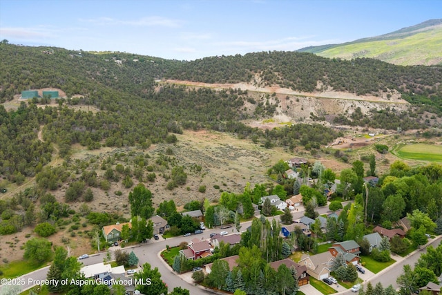 309 Deer Run, Carbondale, CO 81623 - aerial perspective of suburban area with mountains