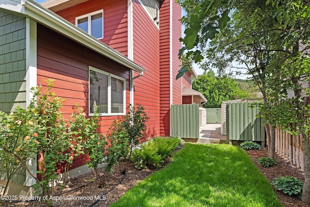 309 Deer Run, Carbondale, CO 81623 - view of side of home featuring a chimney