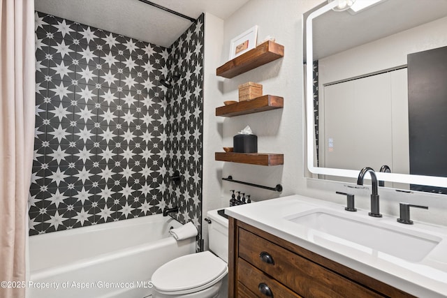 294 Snowmass Club Cir Unit 1207, Snowmass Village, CO 81615 - full bath with vanity,  shower combination, and toilet