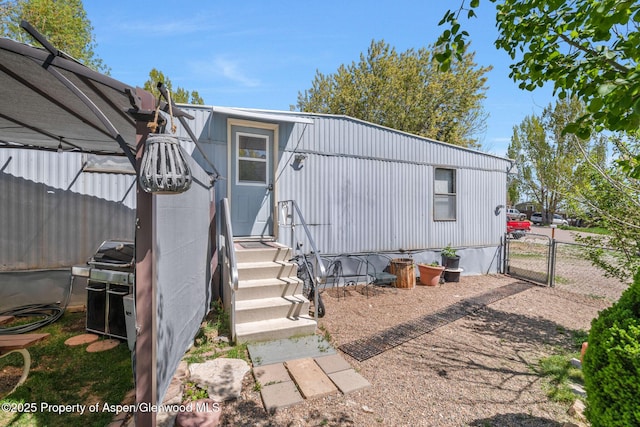 1618 Barclay St, Craig, CO 81625 - view of front of home featuring a gate and entry steps