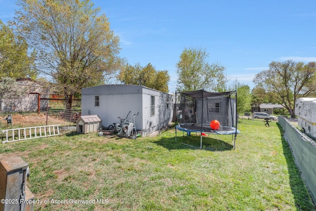 1618 Barclay St, Craig, CO 81625 - view of yard with a trampoline