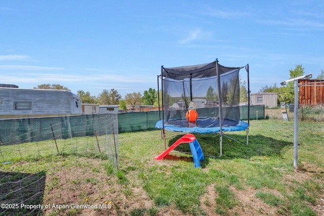 1618 Barclay St, Craig, CO 81625 - view of yard with a trampoline