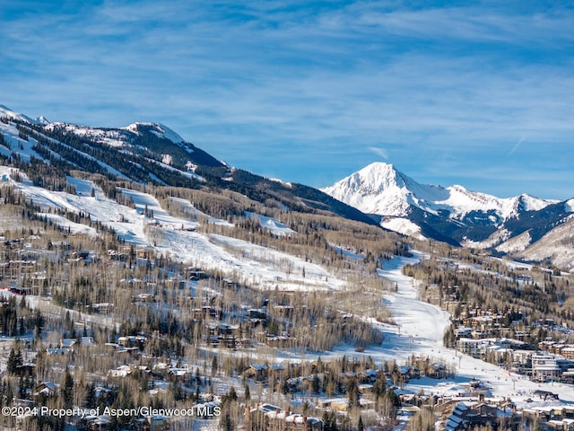 view of mountain feature