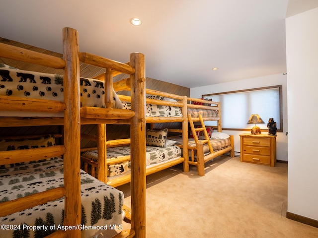 bedroom featuring carpet flooring