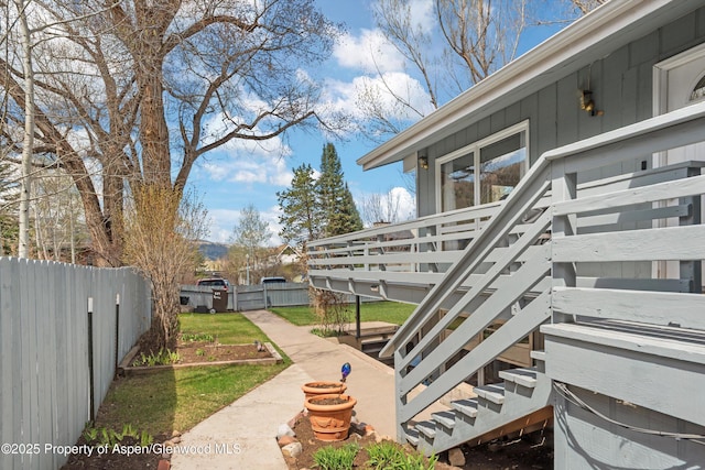 534 Spruce St, Aspen, CO 81611 - exterior space with fence and a deck