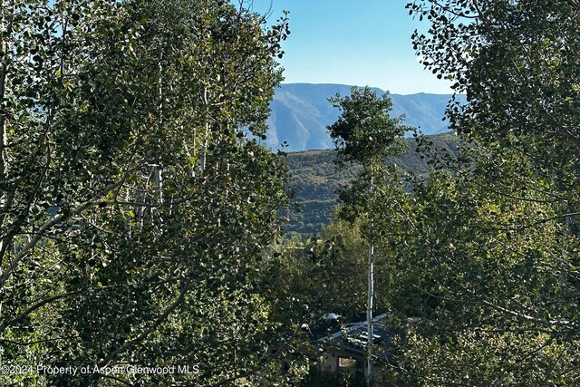 view of mountain feature