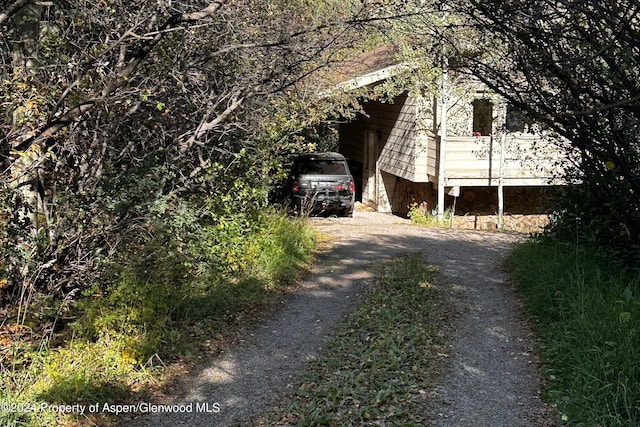 view of side of home