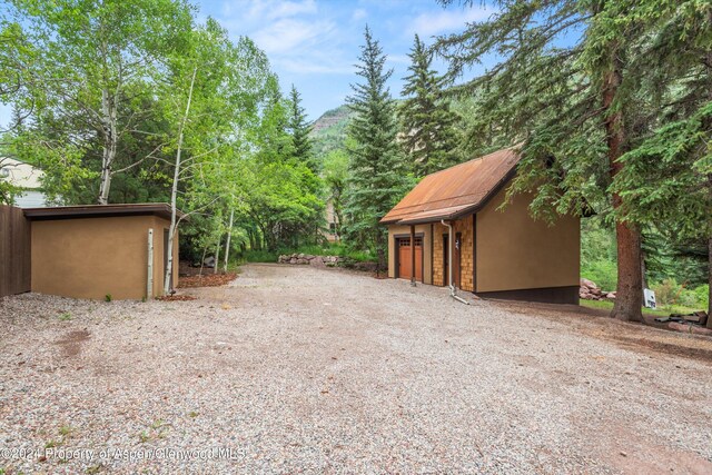 135 Irwin Dr, Redstone, CO 81623 - view of detached garage
