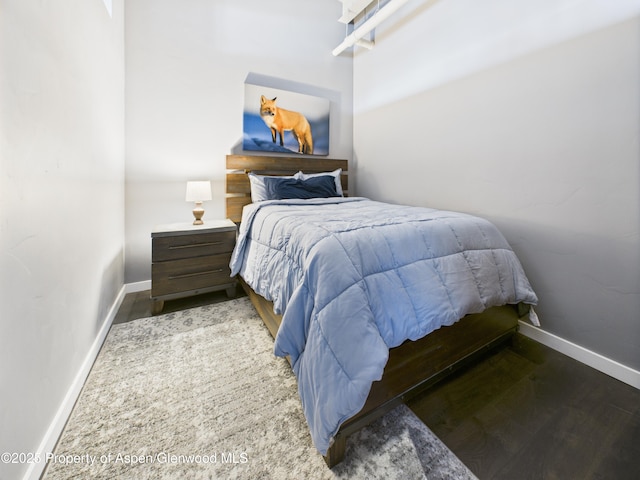 231 Robinson St Unit R306, Basalt, CO 81621 - bedroom with wood finished floors