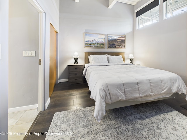 231 Robinson St Unit R306, Basalt, CO 81621 - bedroom with baseboards and wood finished floors