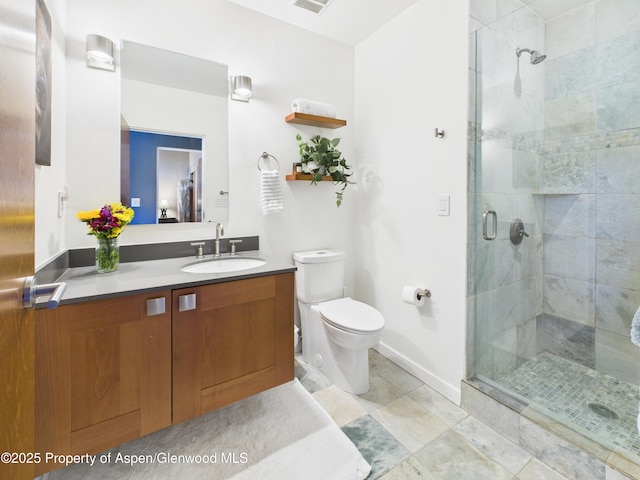 231 Robinson St Unit R306, Basalt, CO 81621 - bathroom with a stall shower and vanity
