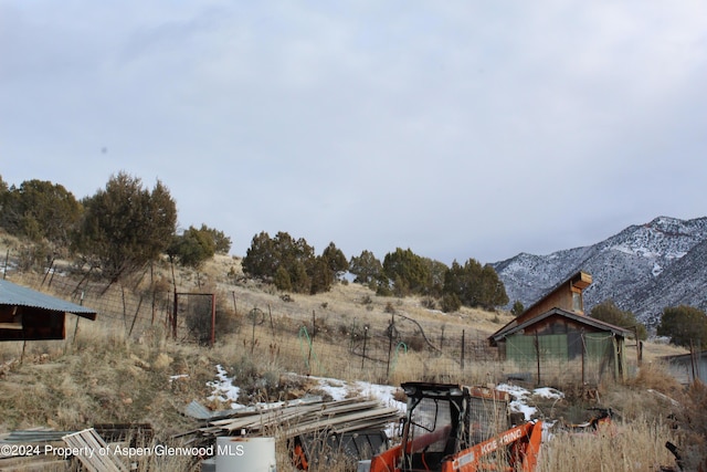 exterior space featuring a rural view